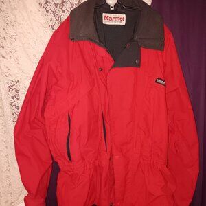 Hit The Slopes & Paint Them Red! Marmot Jacket with Hood